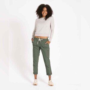 Vuori Green Ripstop Drawstring‎ Pants